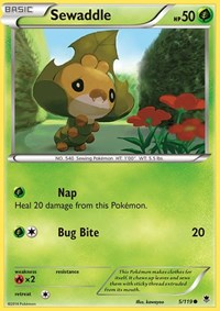 Sewaddle (5/119) [XY - Phantom Forces]