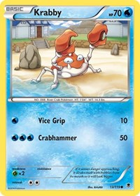 Krabby (13/119) [XY - Phantom Forces]
