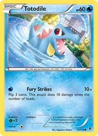 Totodile (15/119) [XY - Phantom Forces]