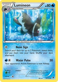 Lumineon (19/119) [XY - Phantom Forces]