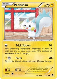 Pachirisu (25/119) [XY - Phantom Forces]