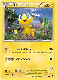 Helioptile (29) (29/119) [XY - Phantom Forces]