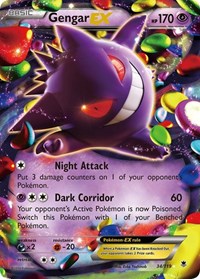 Gengar EX (34/119) [XY - Phantom Forces]