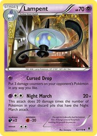 Lampent (42/119) [XY - Phantom Forces]