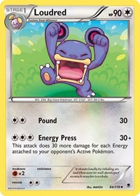 Loudred (84/119) [XY - Phantom Forces]