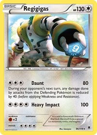 Regigigas (86/119) [XY - Phantom Forces]