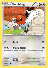 Fletchling (89/119) [XY - Phantom Forces]