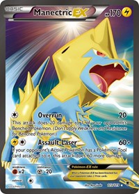 Manectric EX (113 Full Art) (113/119) [XY - Phantom Forces]