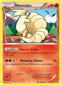 Ninetales (21/160) [XY - Primal Clash]