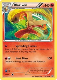 Blaziken (28/160) [XY - Primal Clash]