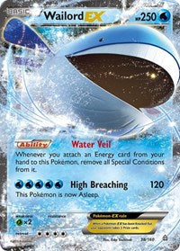 Wailord EX (38/160) [XY - Primal Clash]