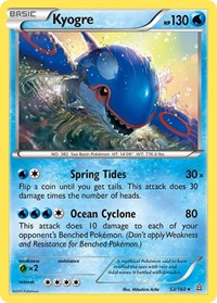 Kyogre (53/160) [XY - Primal Clash]