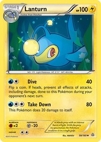 Lanturn (58/160) [XY - Primal Clash]