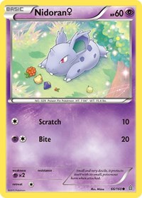 Nidoran (F) (66/160) [XY - Primal Clash]