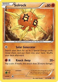 Solrock (83/160) [XY - Primal Clash]