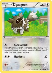 Zigzagoon (111/160) [XY - Primal Clash]