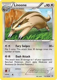 Linoone (112/160) [XY - Primal Clash]