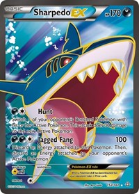 Sharpedo EX (152 Full Art) (152/160) [XY - Primal Clash]