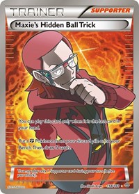 Maxie's Hidden Ball Trick (158 Full Art) (158/160) [XY - Primal Clash]