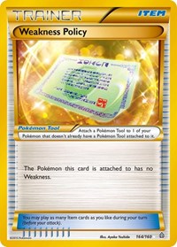 Weakness Policy (164 Secret Rare) (164/160) [XY - Primal Clash]