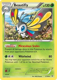 Beautifly (5/108) [XY - Roaring Skies]