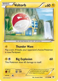 Voltorb (21/108) [XY - Roaring Skies]