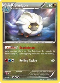 Shelgon (56/108) [XY - Roaring Skies]