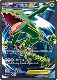 Rayquaza EX (104 Full Art) (104/108) [XY - Roaring Skies]