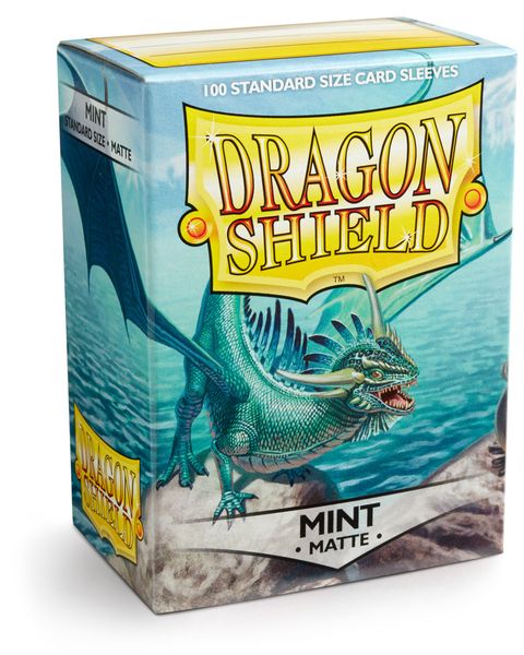 Standard Dragon Shield Matte Sleeves – Mint (100ct)