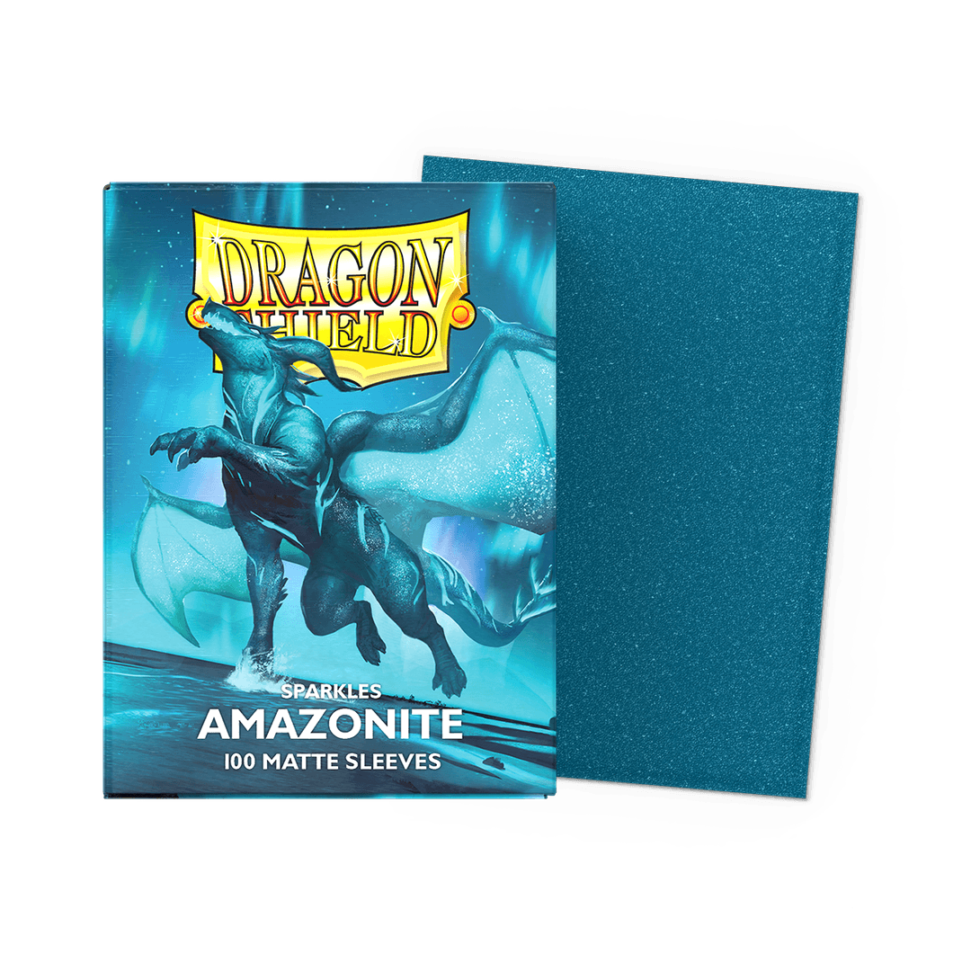 Standard Dragon Shield Matte Sleeves – Amazonite (100ct)
