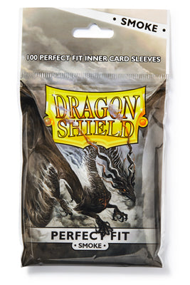 Standard Dragon Shield Perfect Fit Top Load Sleeves – Smoke (100ct)