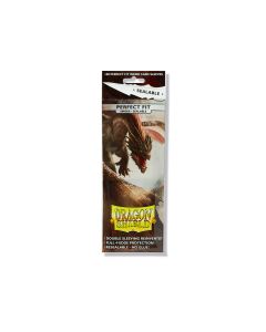 Standard Dragon Shield Perfect Fit Sealable Sleeves – Smoke (100ct)