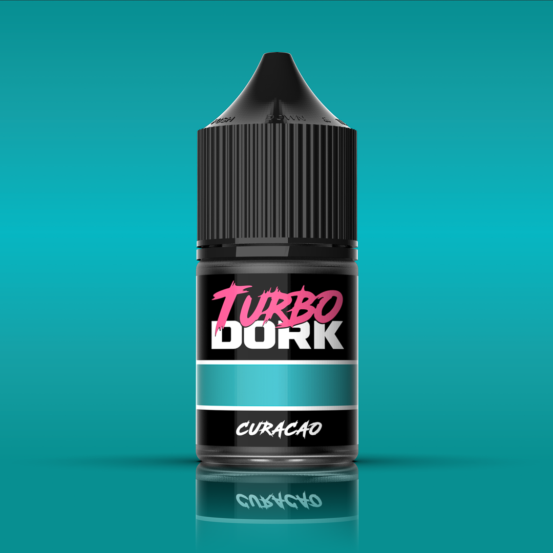 Turbo Dork Metallic Acrylic Paint - Curacao