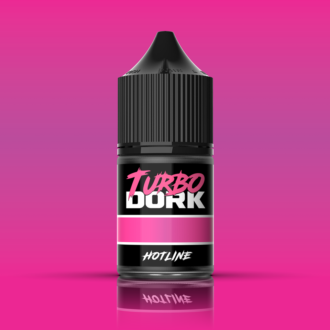 Turbo Dork Metallic Acrylic Paint - Hotline