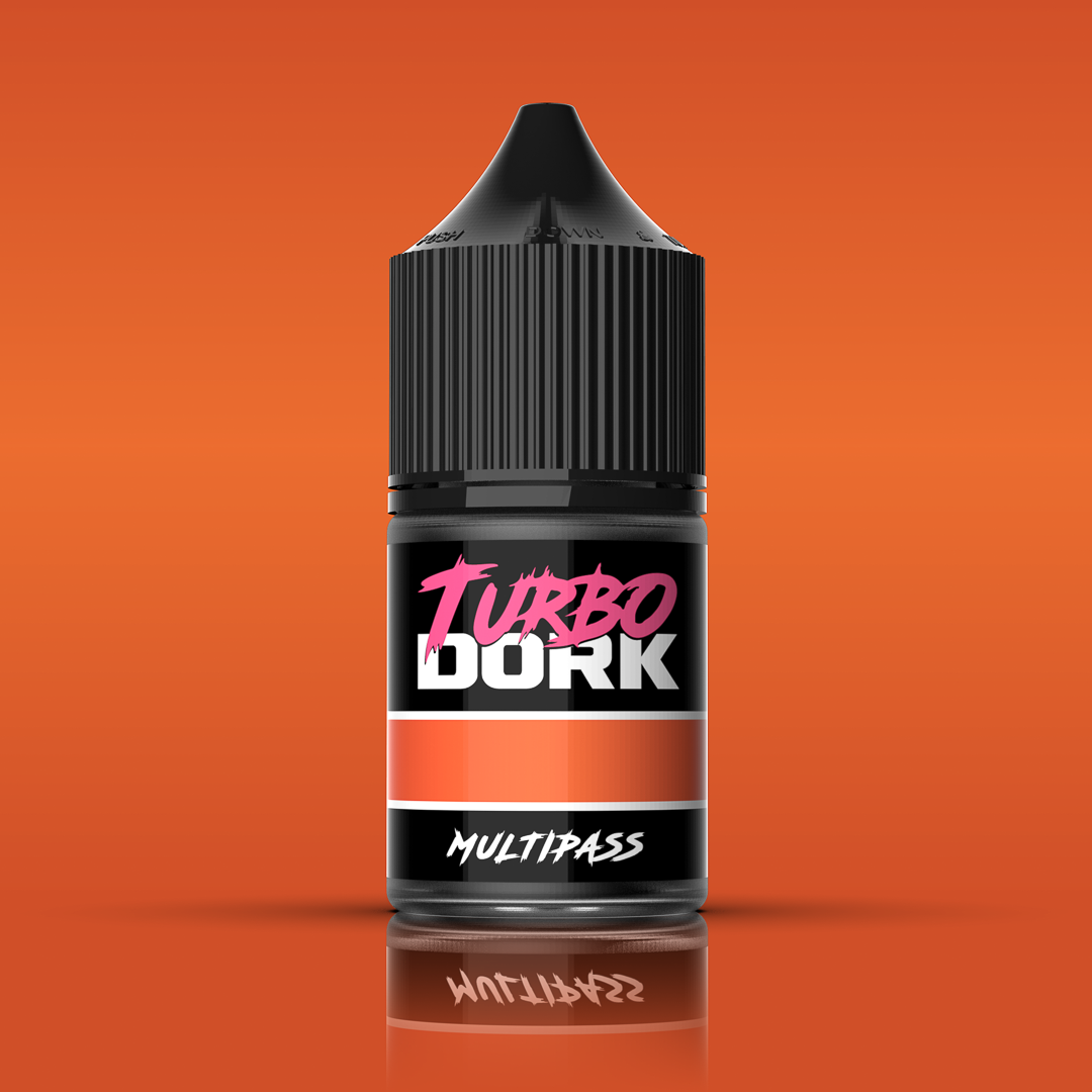 Turbo Dork Metallic Acrylic Paint - Multi Pass