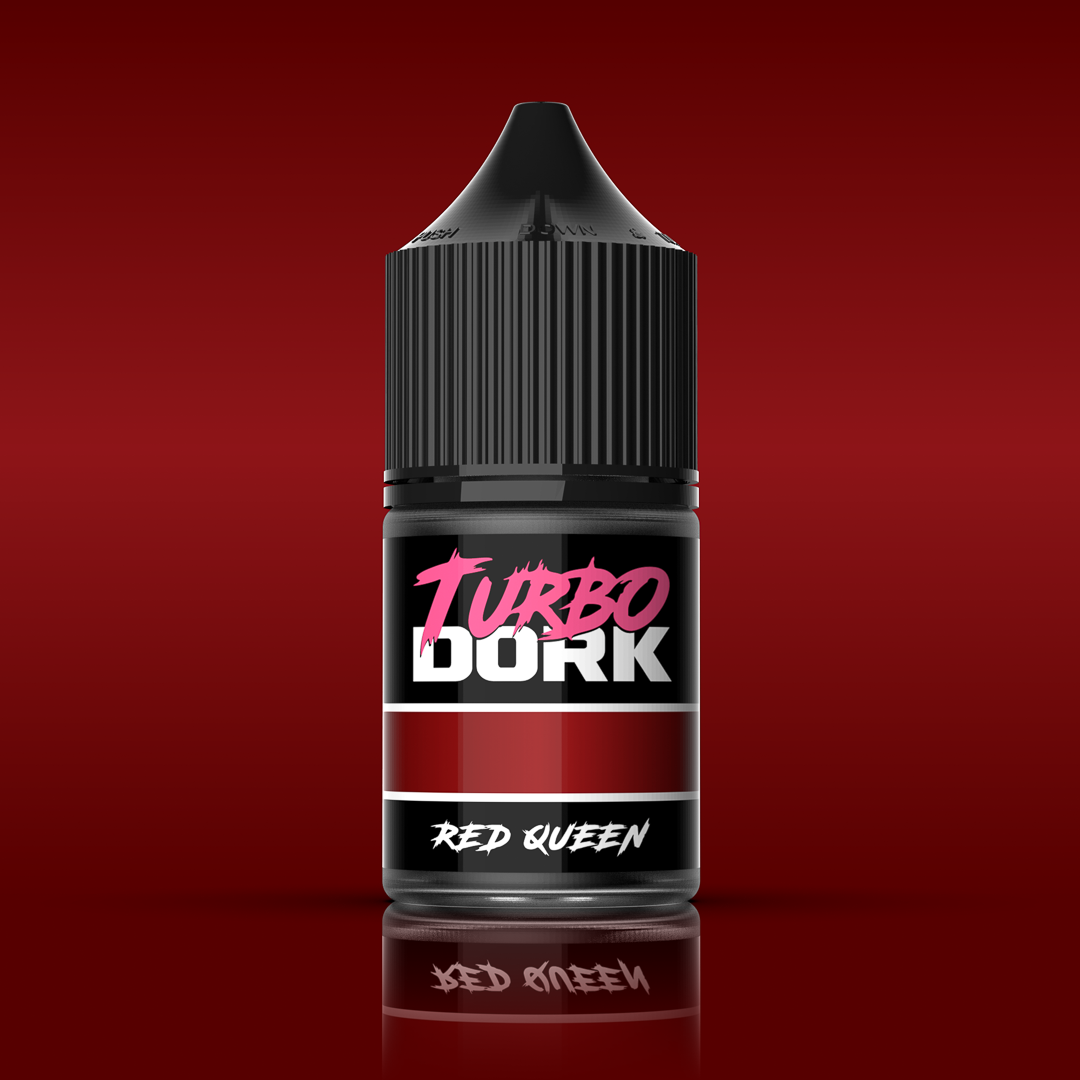 Turbo Dork Metallic Acrylic Paint - Red Queen
