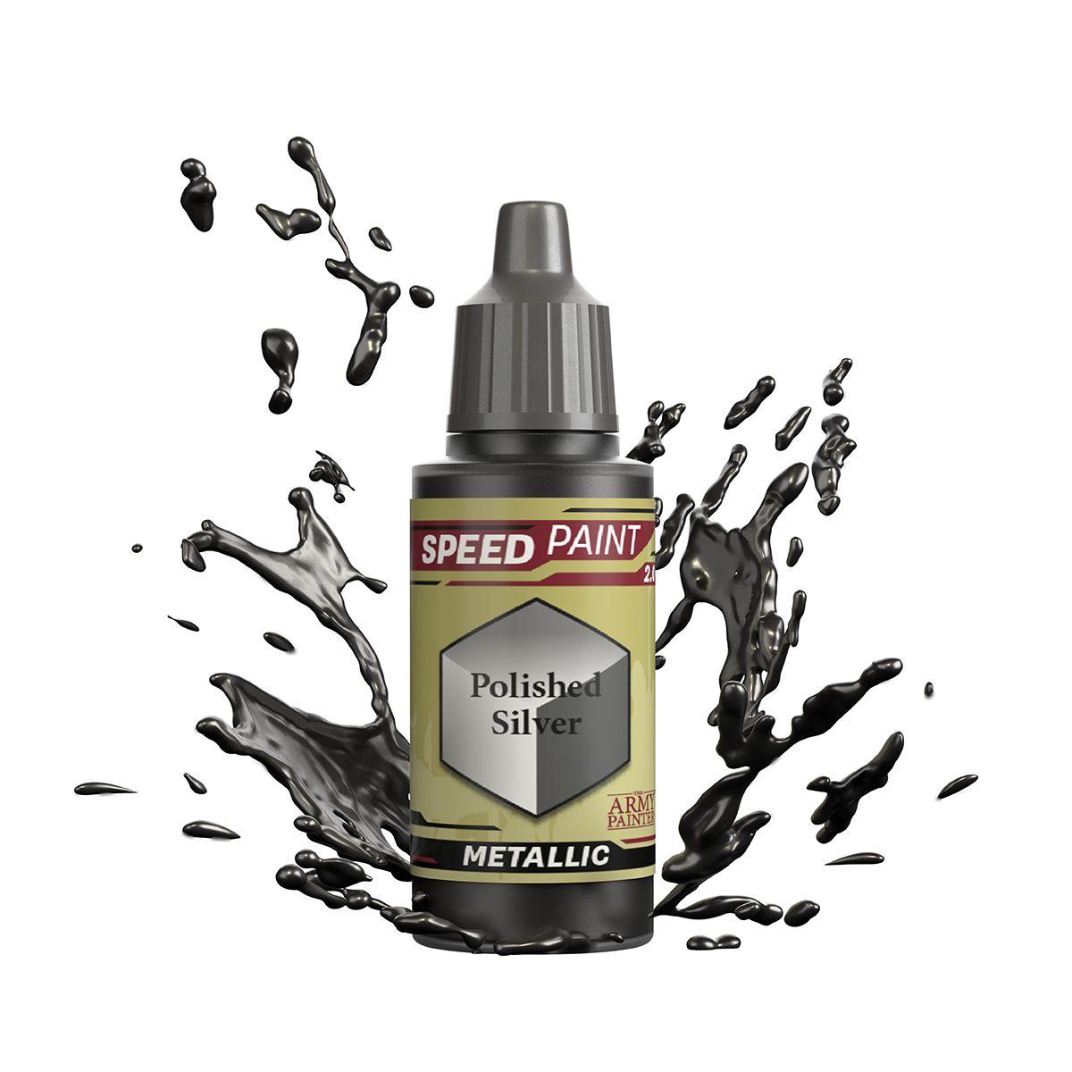 The Army Painter Speedpaint – Polished Silver