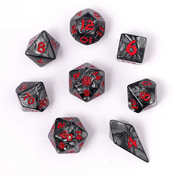 Iron Golem – Wyrmforged Dice Set