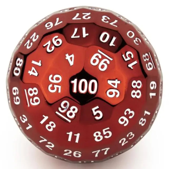 Titan's Fist Metal D100 - Red
