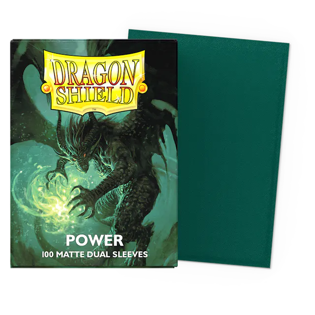 Standard Dragon Shield Dual Matte Sleeves – Power (100ct)