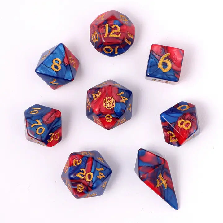 Stormcaller – Wyrmforged Dice Set