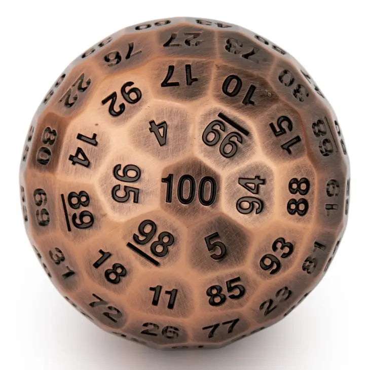 Titan's Fist Metal D100 - Ancient Copper