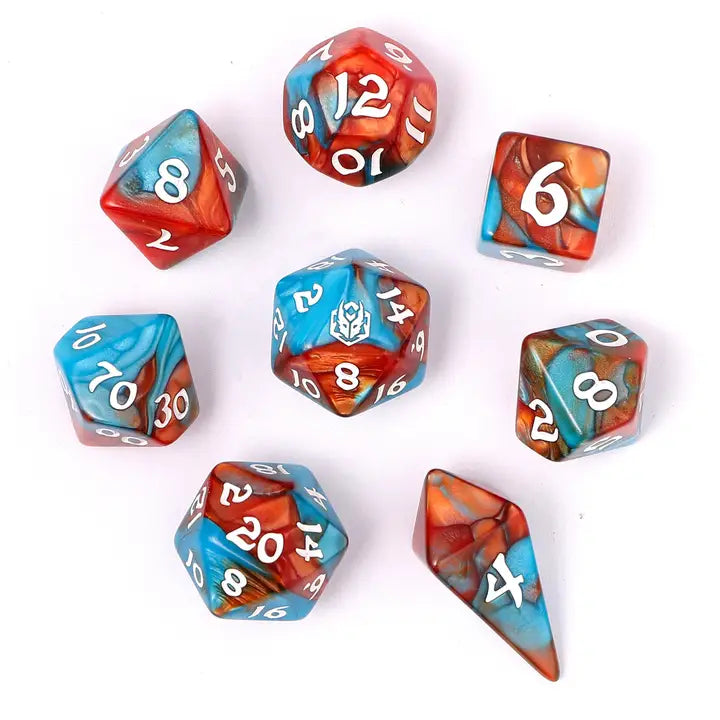 Bard’s Cloak – Wyrmforged Dice Set