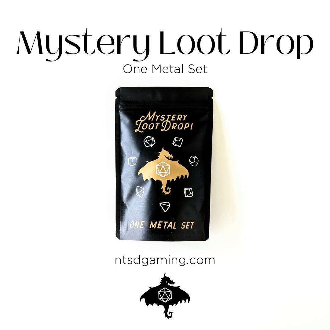 Mystery Loot Drop – Metal Dice Set