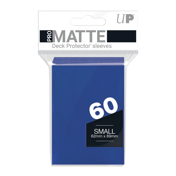 Small Ultra PRO Pro-Matte Sleeves - Blue (60ct)